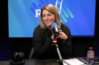 Marine Héritier de l’association « Ski Valais Supporter »